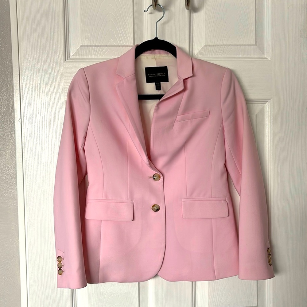 Pink Banana Republic Blazer